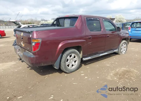 2008 Honda Ridgeline Rtl from USA, damaged, VIN 2HJYK16568H539408